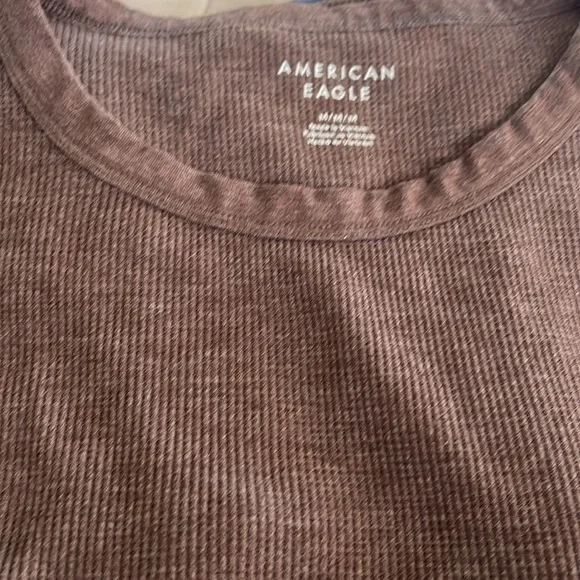American Eagle, waffle T-shirt, size medium - Picture 2 of 5